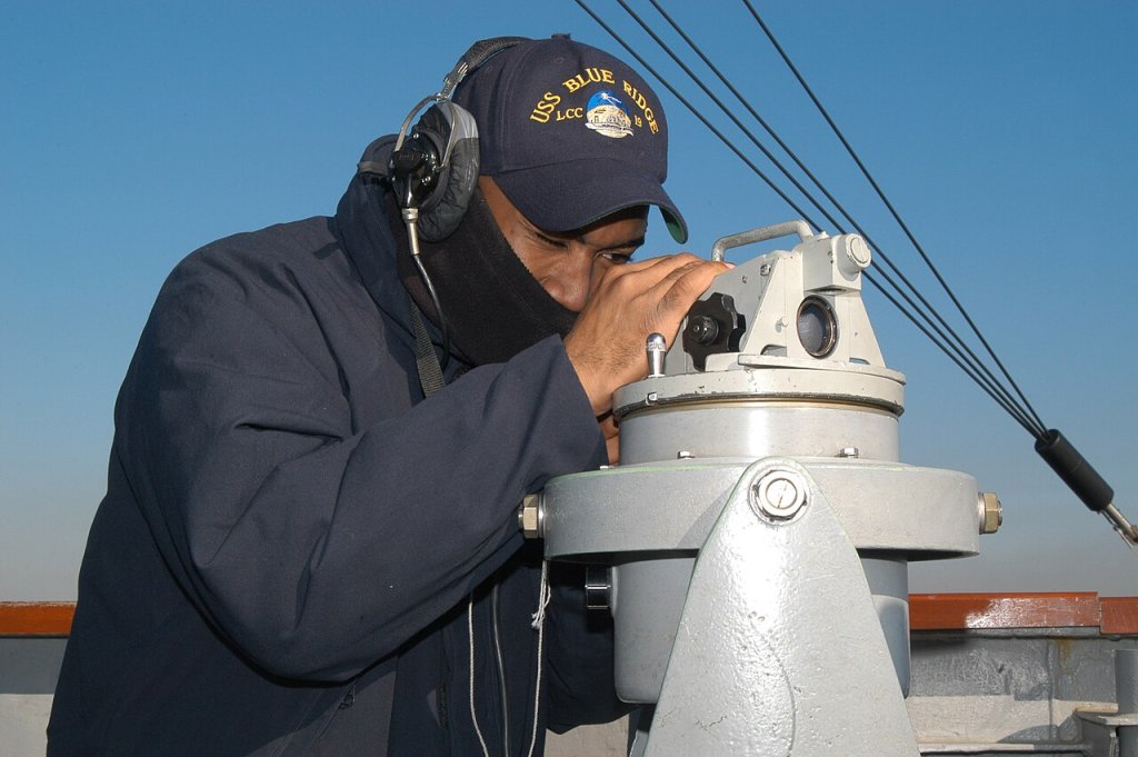 At sea aboard USS Blue Ridge (LCC 19) Jan