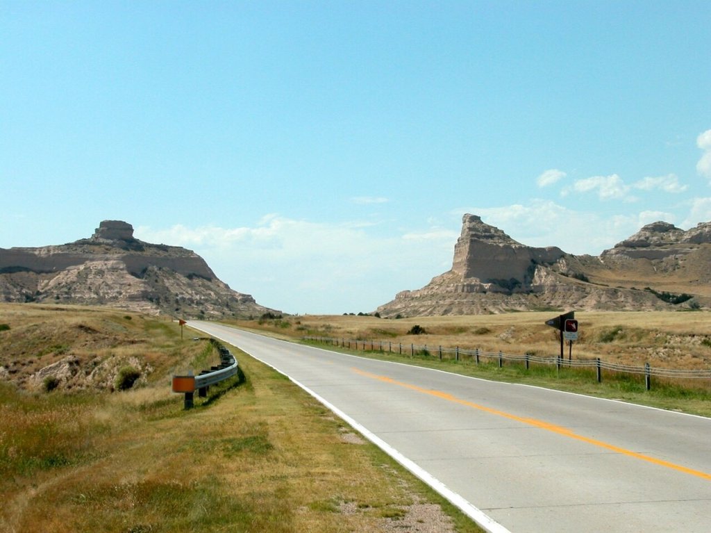 D-33 Scotts Bluff National Monument on the California, Mormon Pioneer, Oregon, and Pony Express N...
