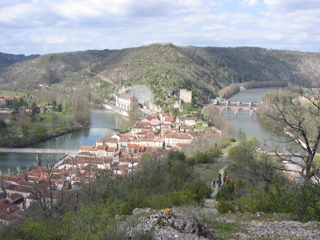 Mäanderschleife Lot Luzech