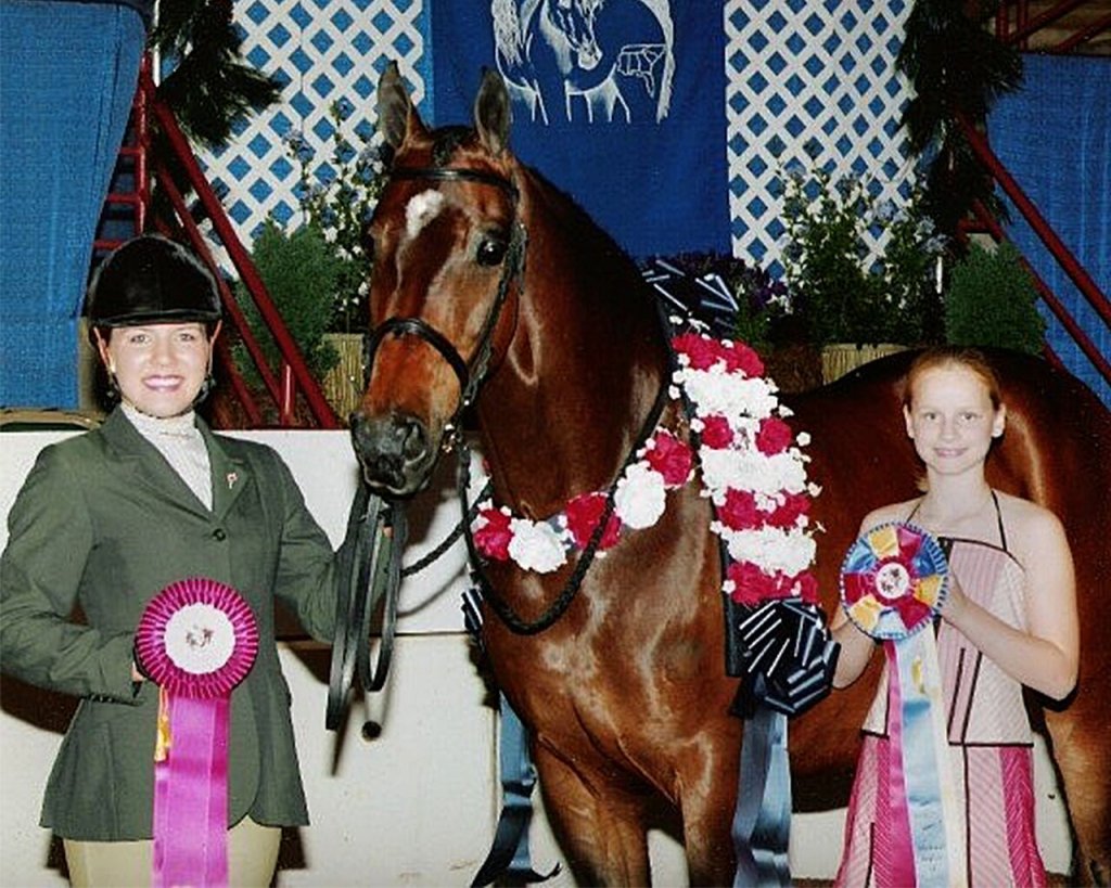 Horse trainer trains self for space