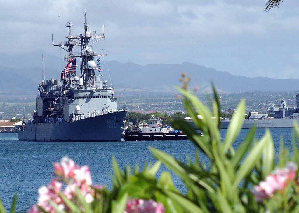 After two years and four crews, the Spruance Class destroyer USS Fletcher (DD 992) returned to Pe...