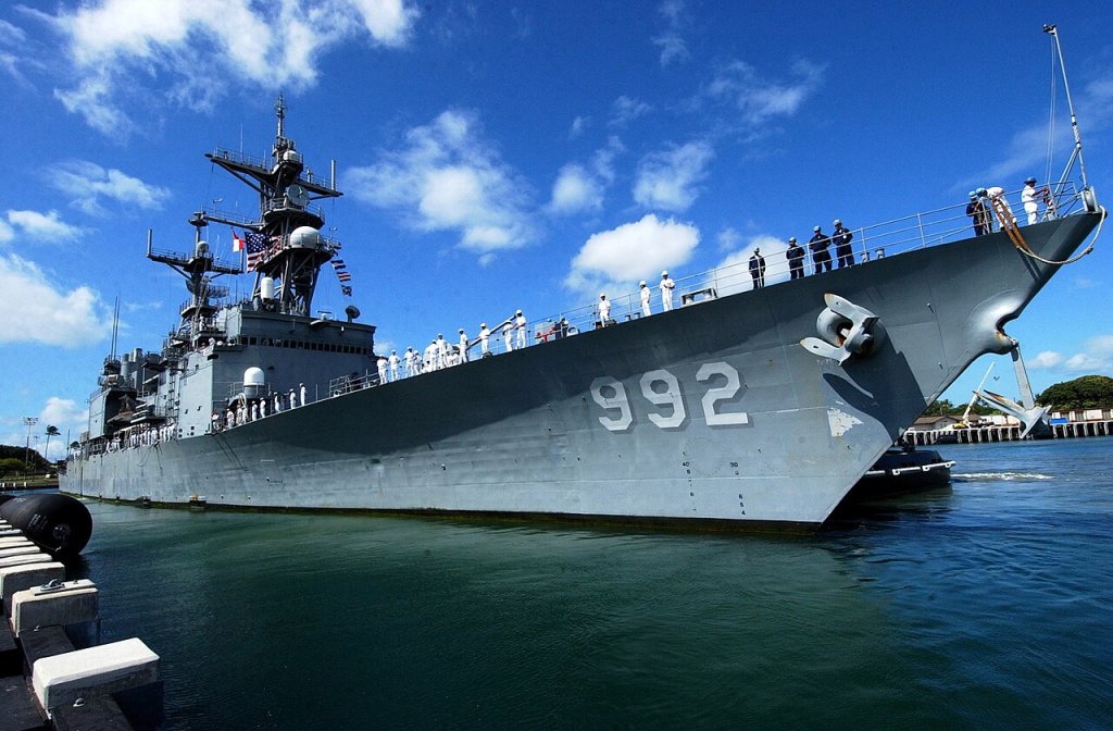 After two years and four crews, the Spruance Class destroyer USS Fletcher (DD 992) returned to Pe...