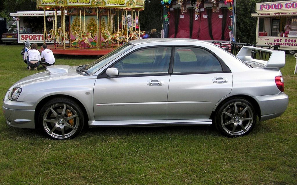 2004 Subaru Impreza WRX STi at Yate Car Show, Yate, Bristol, England