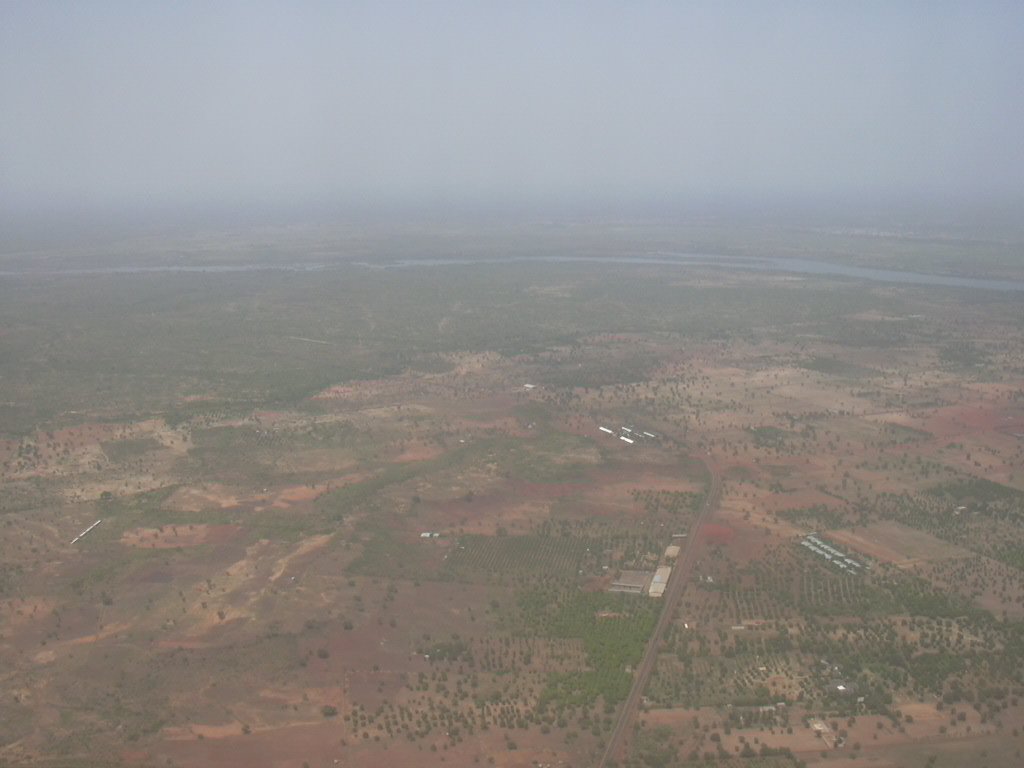 June 2004, flight towards Bamako from France