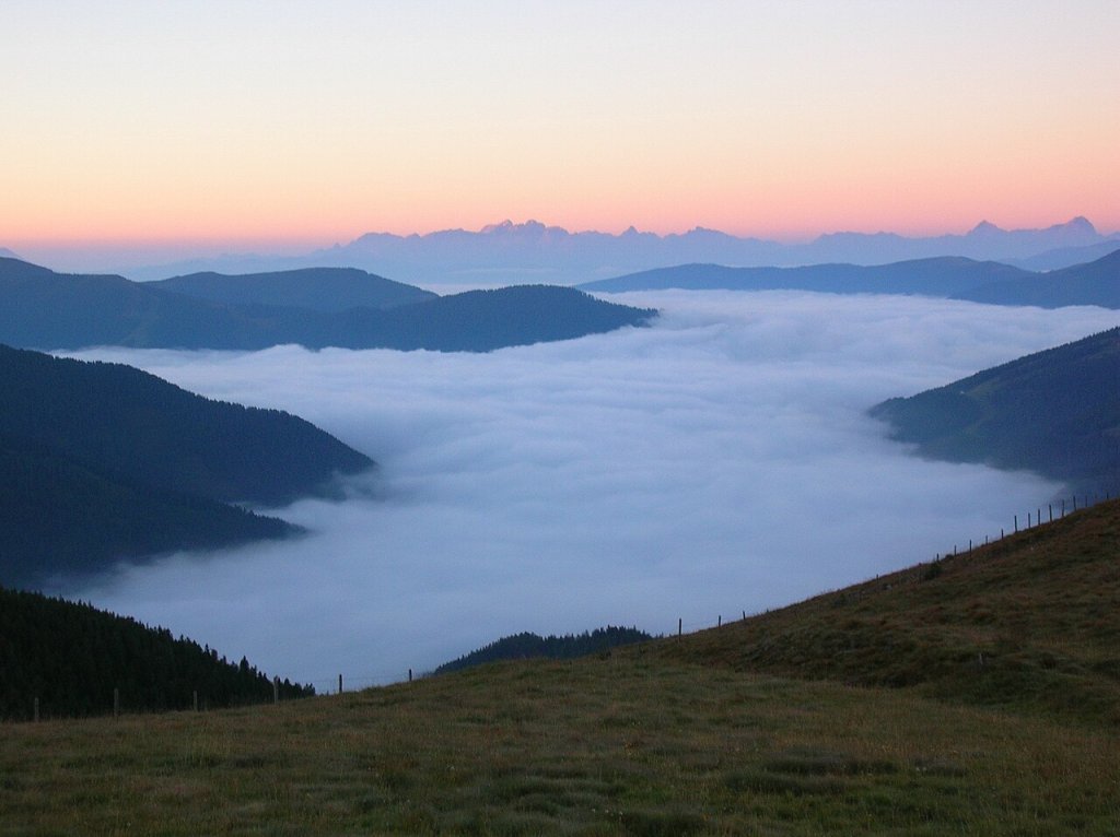 Nockberge Herbstnebel
