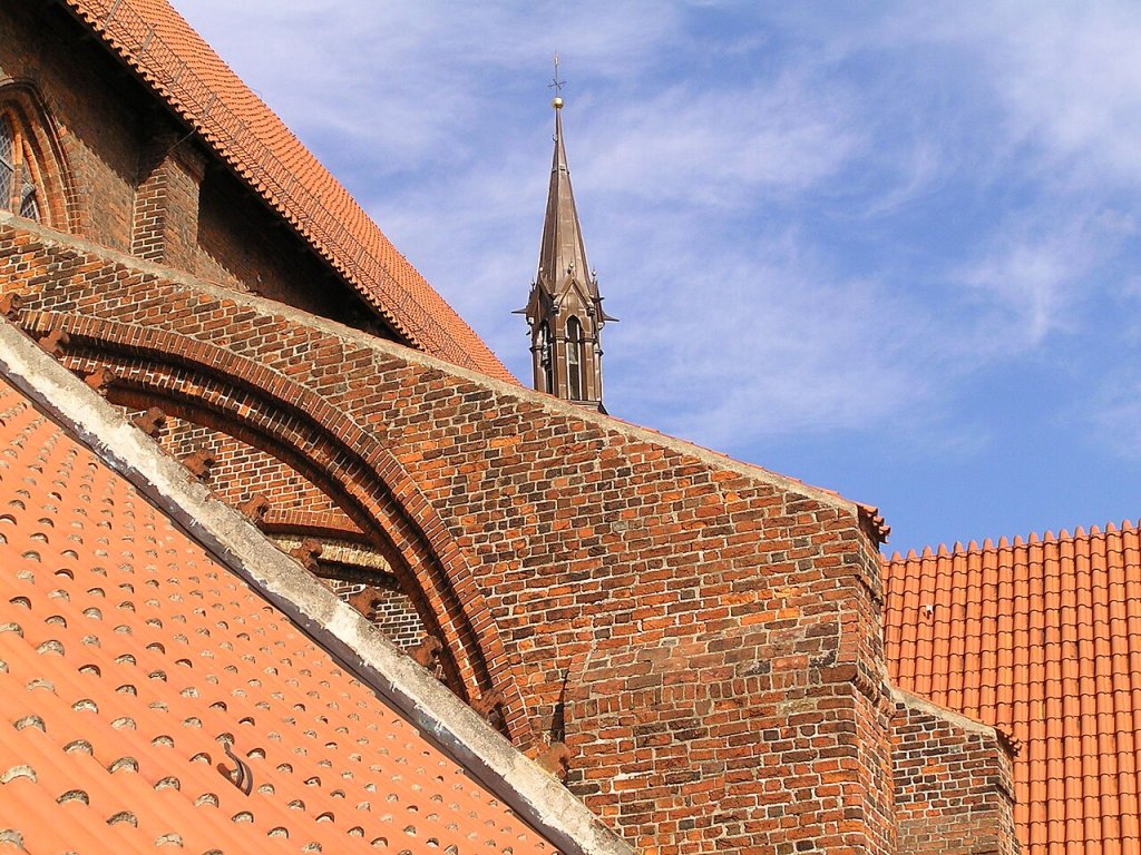 Church sankt nikolai wismar roof