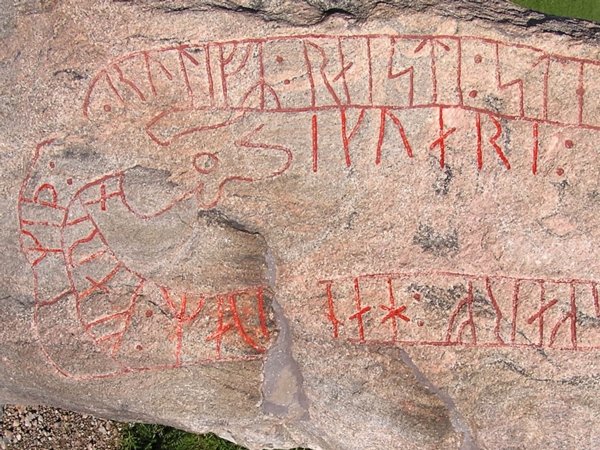 Sö107 Gredby Ingvar This is a picture of an archaeological site or a monument in Sweden, number ...