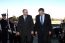 Gela Bezhuashvili and Paul Wolfowitz