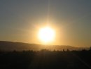 Sunset over kittitas valley