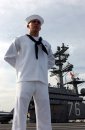 USS Ronald Reagan (CVN 76), June 9, 2004 - Air Traffic Controller 3rd Class Josh Barnes, from Oak...