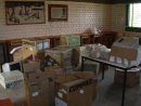2004, unpacking second-hand computers from France, at CIJEF in Ouagadougou