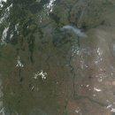 Fires Near the Volga River