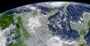 The Sea-Viewing Wide-Field-of-View-Sensor (SeaWiFS) onboard the OrbView-2 satellite captured this...